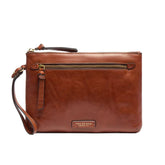 The Bridge - Pochette in pelle donna Ingrid, Marrone
